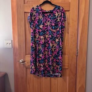 Soma Multicolor Starfish Pattern Nightgown